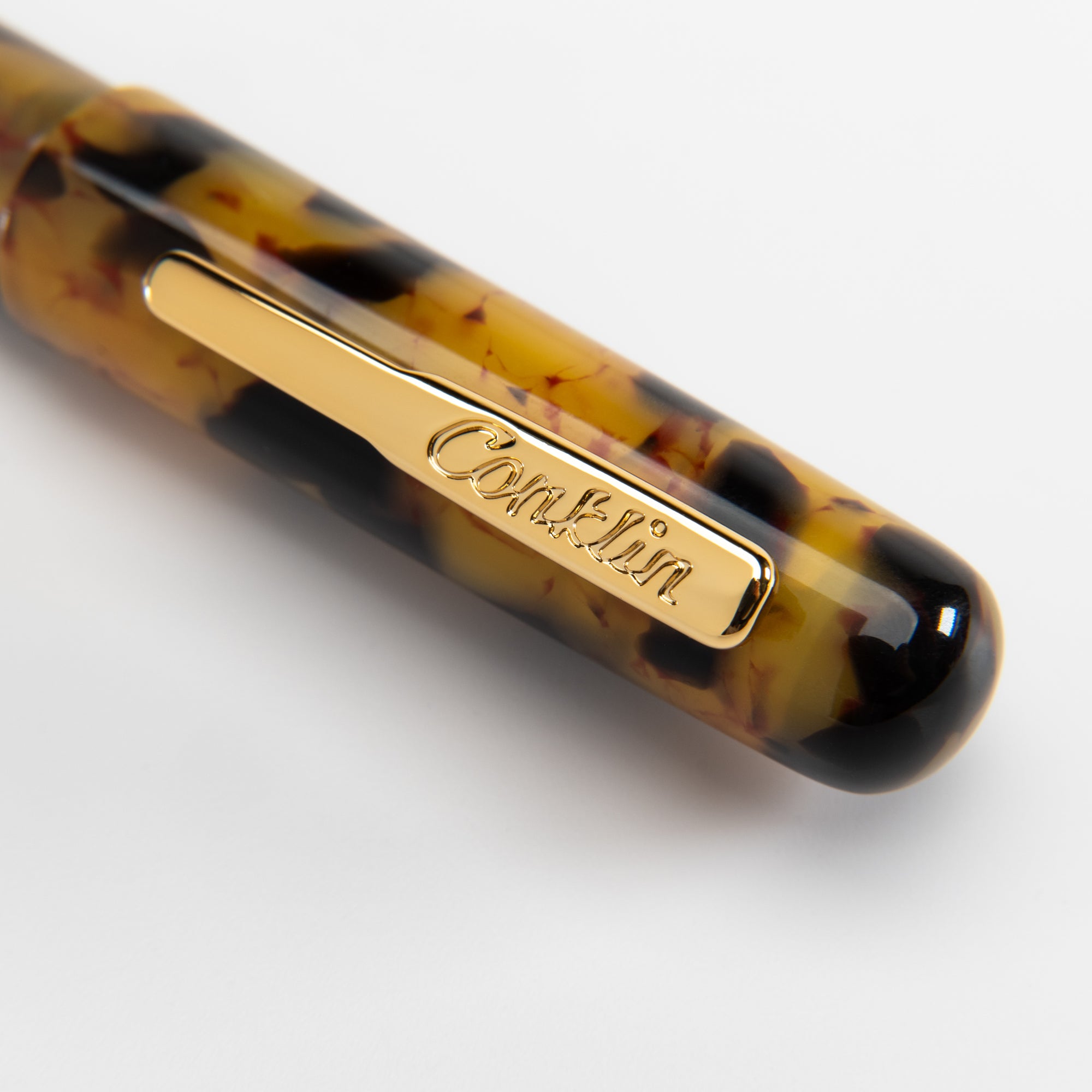 Conklin All American Ballpoint Pen Tortoiseshell