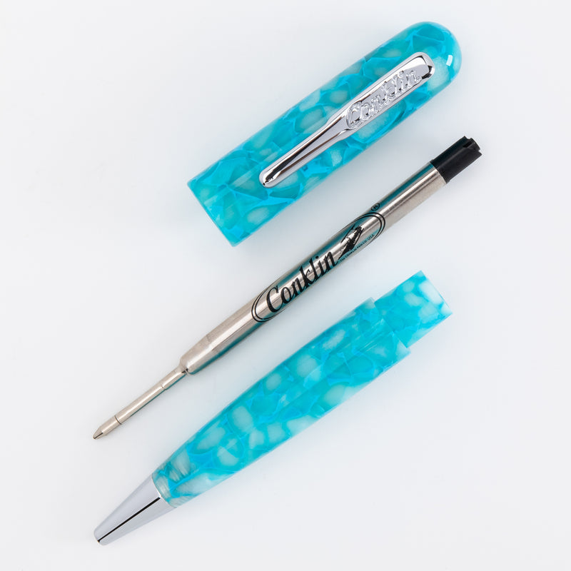 Conklin All American Ballpoint Pen Turquoise Serenity