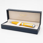 Conklin® Herringbone Signature Yellow Ballpoint Pen