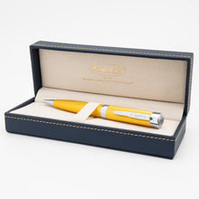 Conklin® Herringbone Signature Yellow Ballpoint Pen