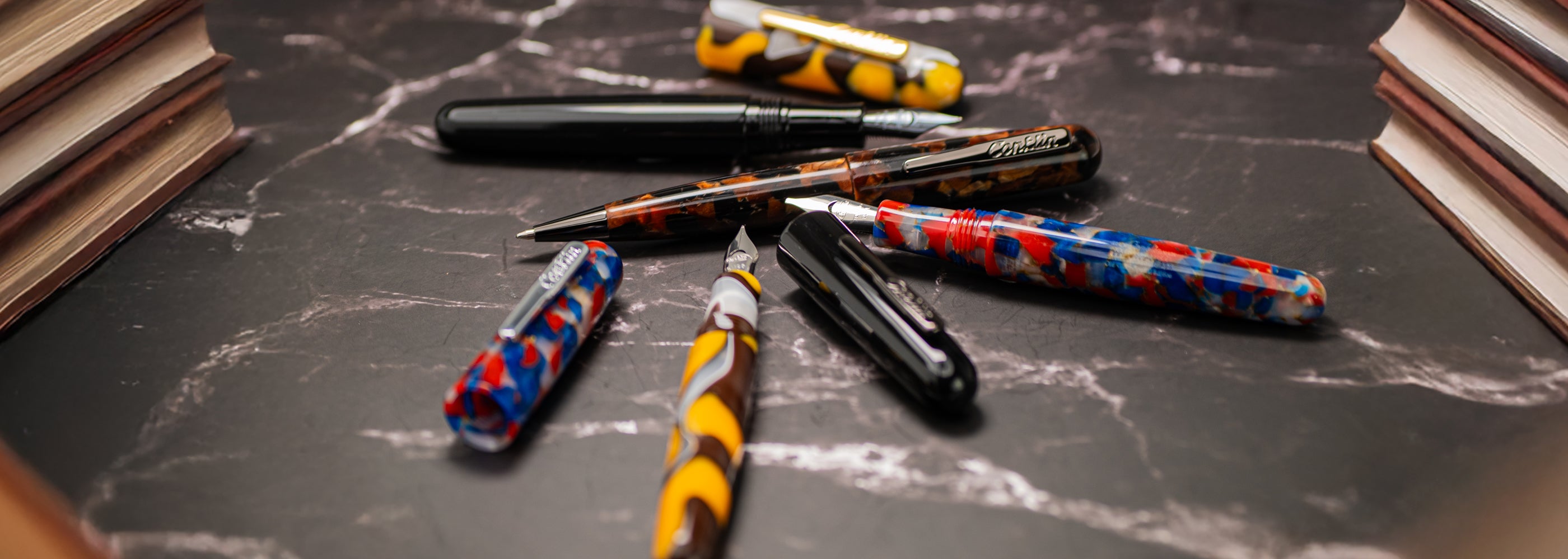 Conklin All American 万年筆 F 中古品