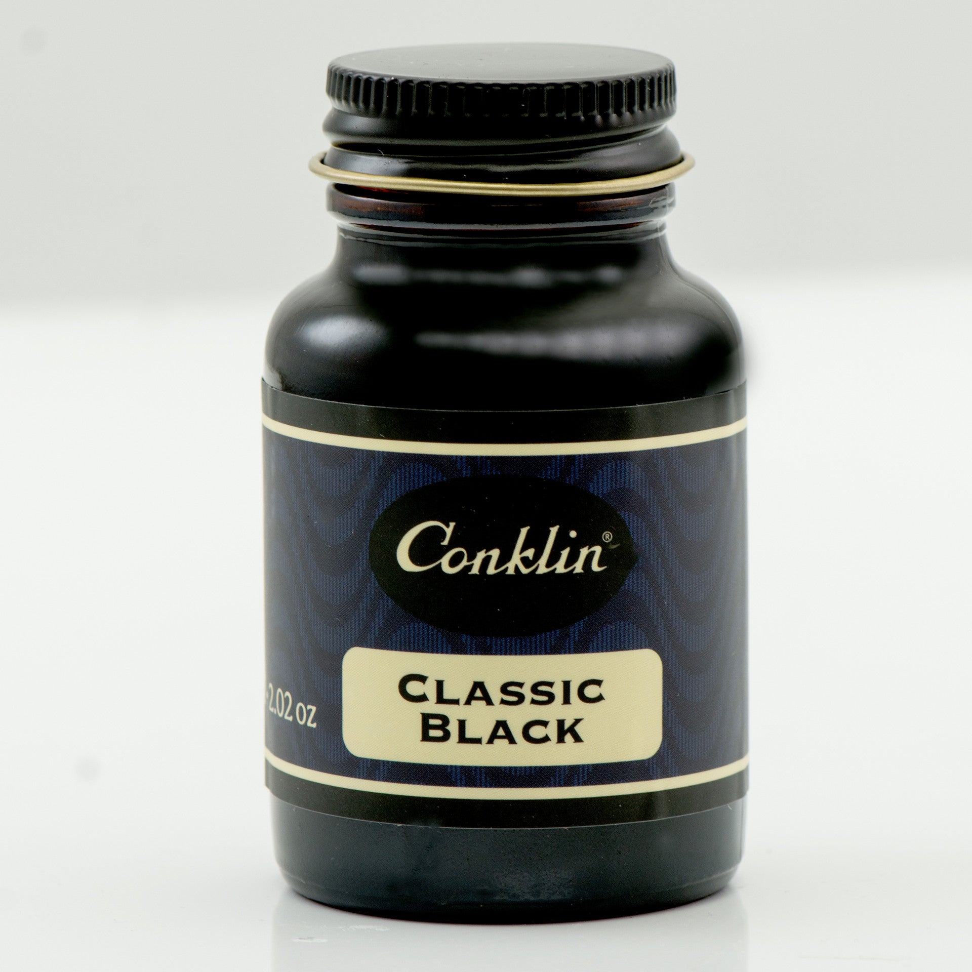 コンクリン　インク　ブラックアッシュ　未使用品 Conklin 60ml Ink Bottle Classic Black | Conklin Pens
