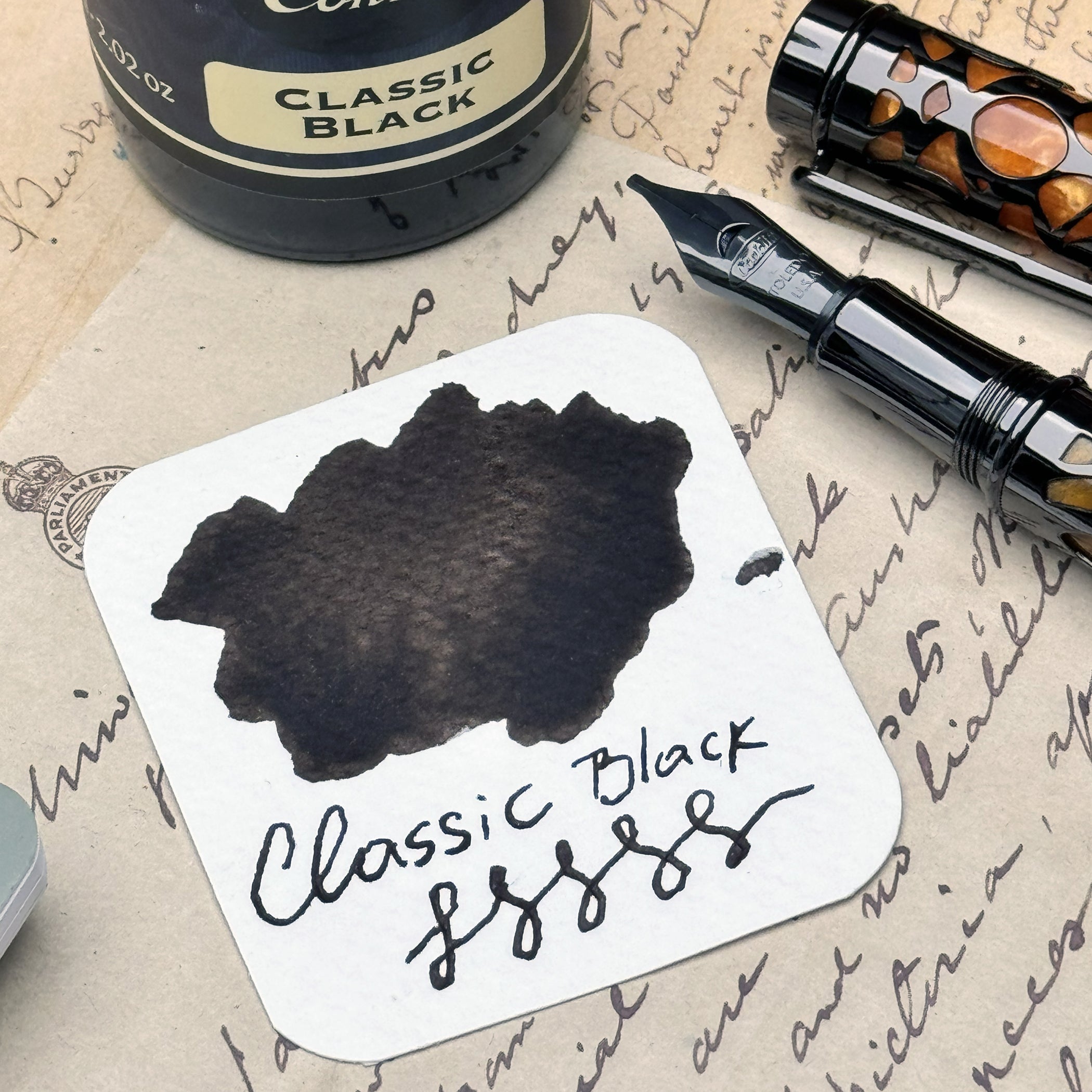 Conklin 60ml Ink Bottle Classic Black | Conklin Pens