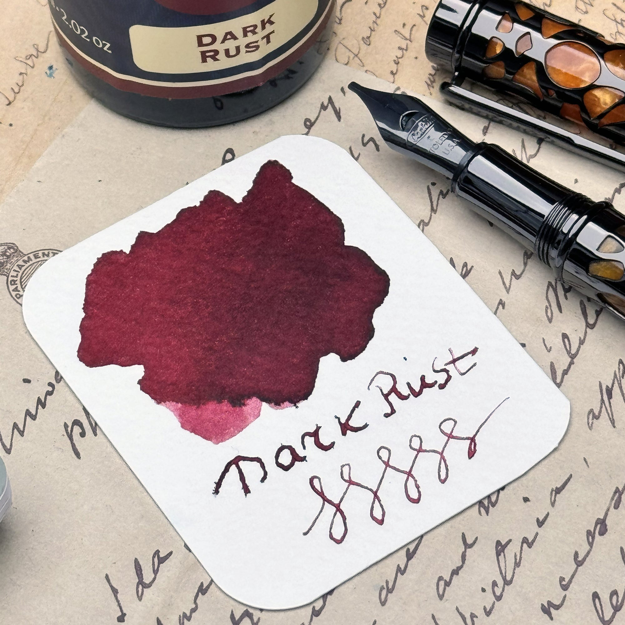 Conklin 60ml Ink Bottle Dark Rust