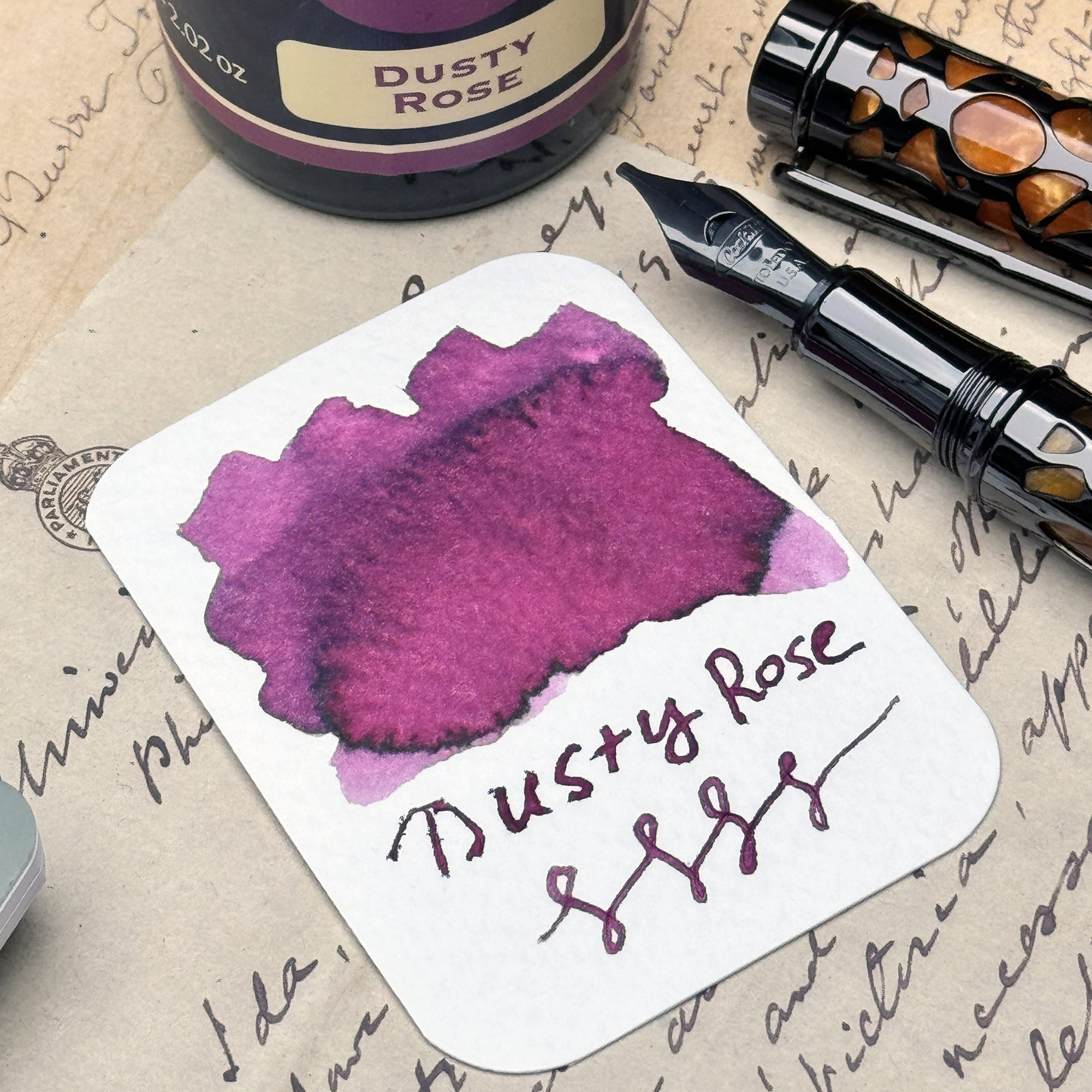 Conklin 60ml Ink Bottle Dusty Rose