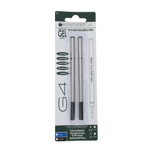 Monteverde USA® Liquid Ink Gel Refill to fit most Rollerball Pens Medium Point 2pk, G43