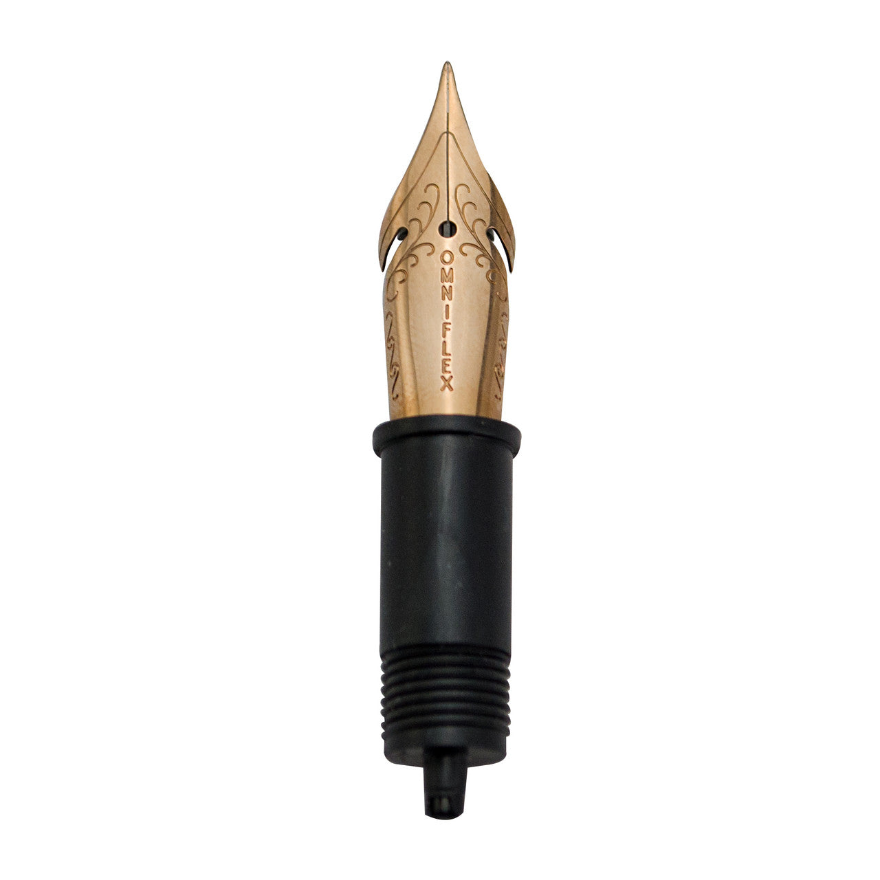 ペンミ　JO Conklin #6/35 JoWo Stainless Steel Chrome/Black/Rosegold Omniflex