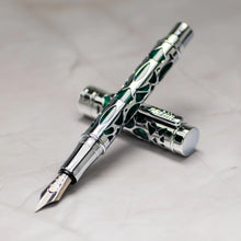 Conklin Endura Deco Crest Fountain Pen Green