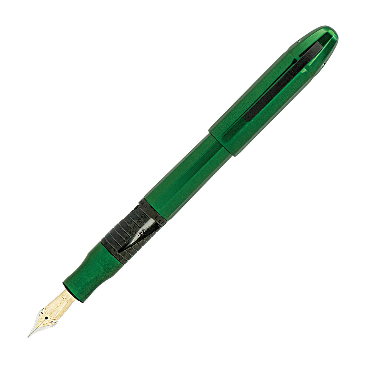 CONKLIN NOZAC CLASSIC 125 ANNIVERSARY LIMITED EDITION FOUNTAIN PEN Green/Black TRIM
