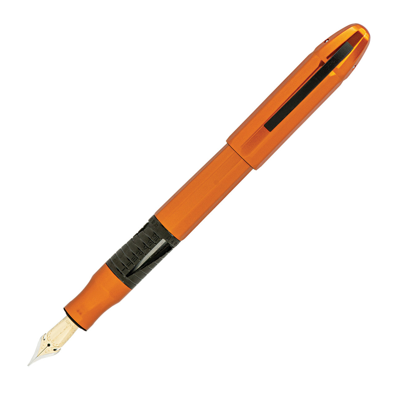 CONKLIN NOZAC CLASSIC 125 ANNIVERSARY LIMITED EDITION FOUNTAIN PEN ORANGE/BLACK TRIM