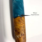 Conklin 1898 Limited Edition Spectra Fusion Fountain Pen Blue Chrome Minor Imperfections Fine Nib