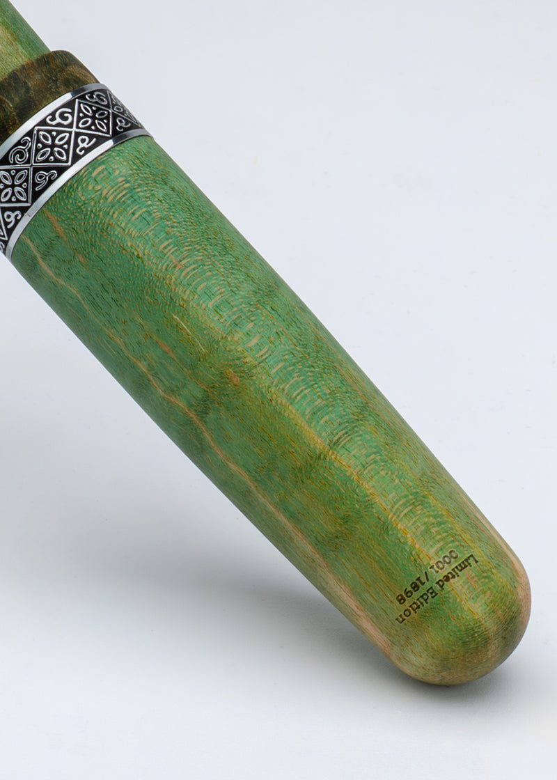 Conklin 1898 Limited Edition Stabilized Wood Matte Green Rollerball Pen